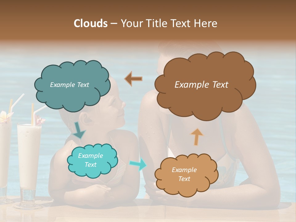 Pool Service Logos PowerPoint Template