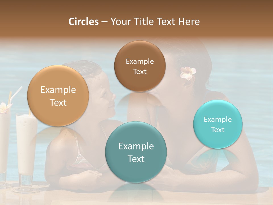 Pool Service Logos PowerPoint Template