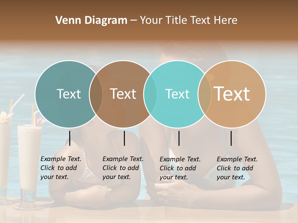 Pool Service Logos PowerPoint Template