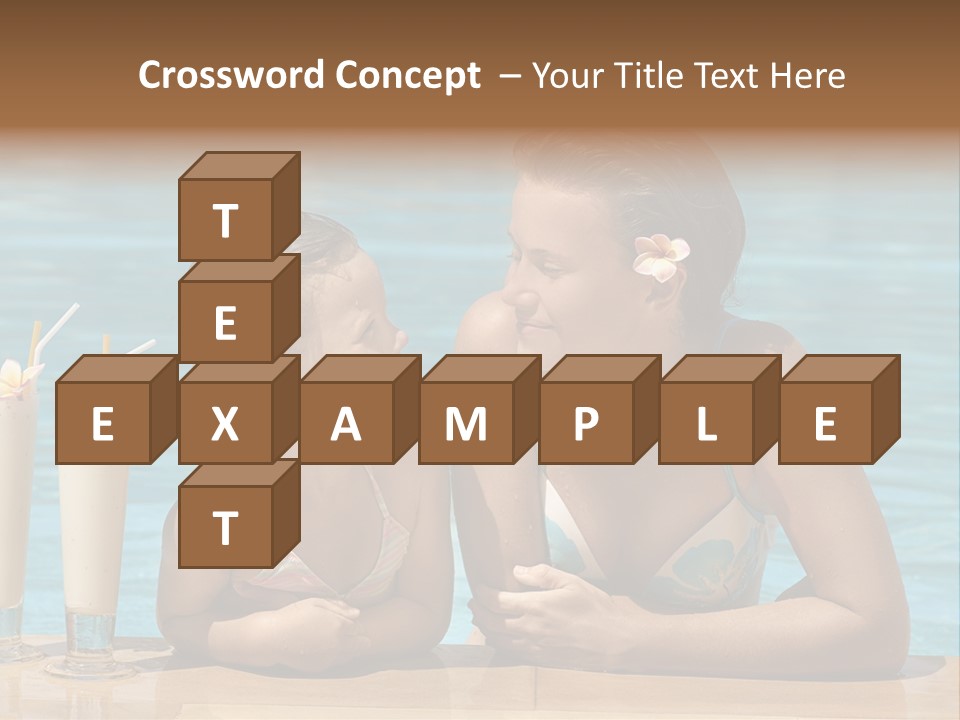 Pool Service Logos PowerPoint Template