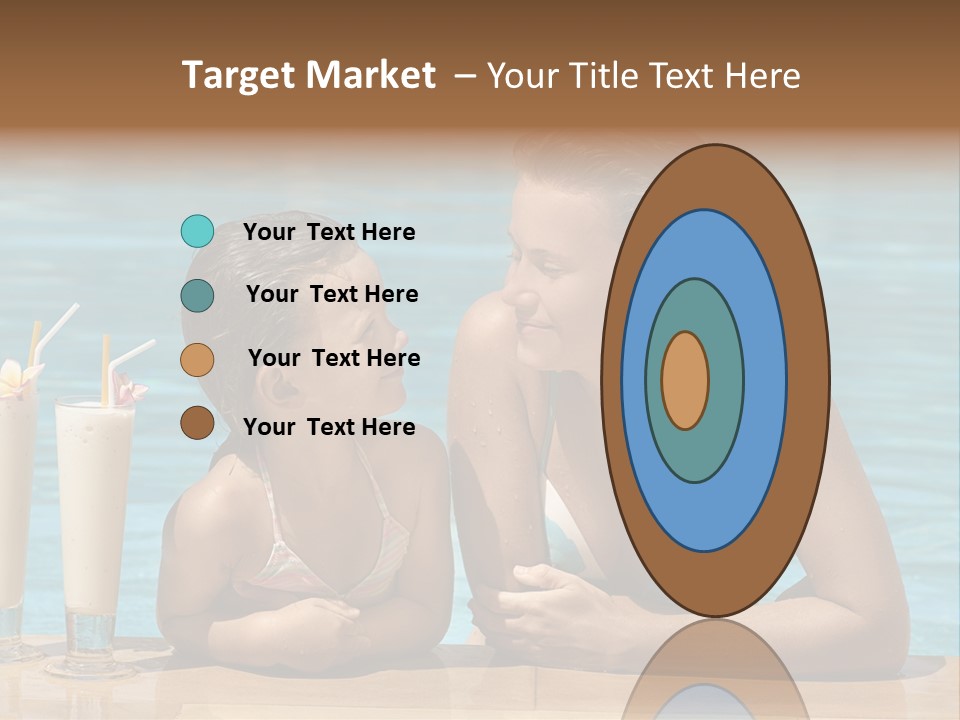 Pool Service Logos PowerPoint Template