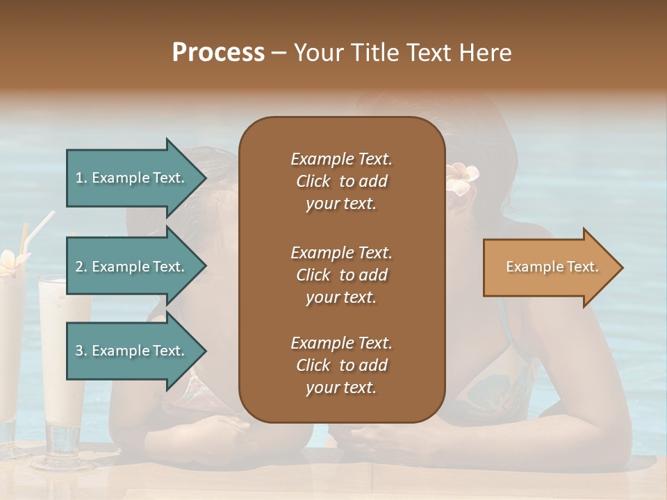 Pool Service Logos PowerPoint Template