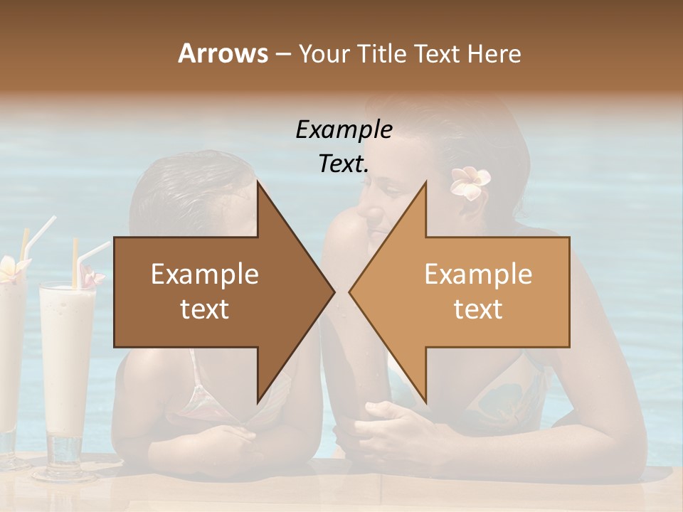 Pool Service Logos PowerPoint Template