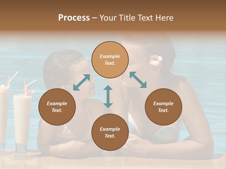 Pool Service Logos PowerPoint Template