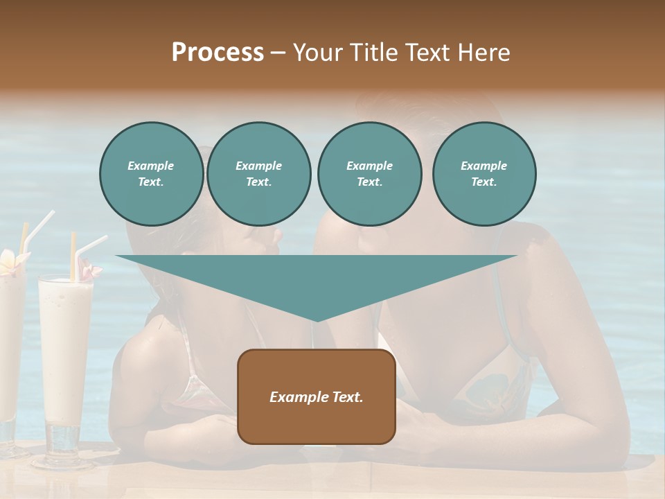 Pool Service Logos PowerPoint Template