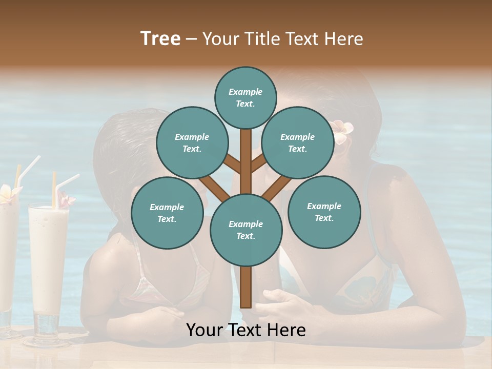 Pool Service Logos PowerPoint Template