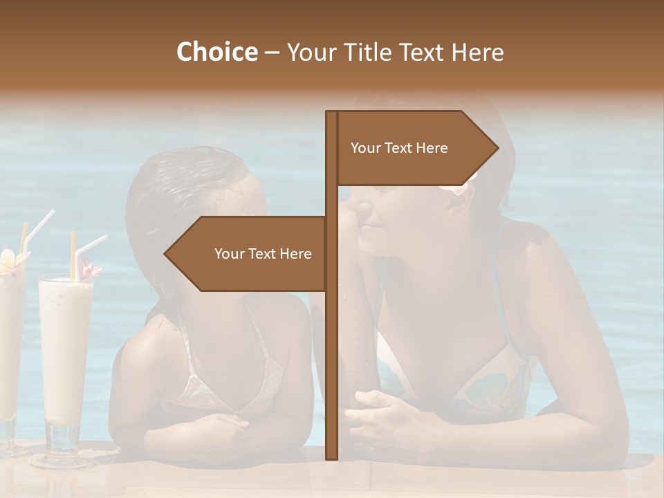 Pool Service Logos PowerPoint Template