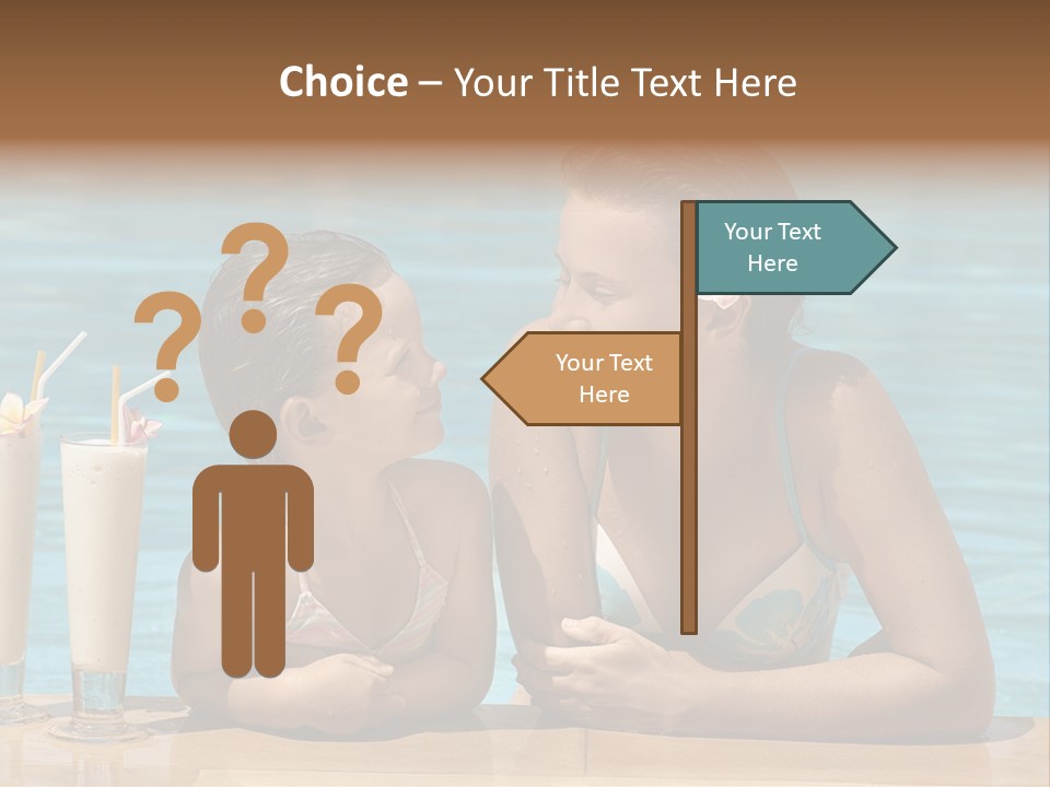 Pool Service Logos PowerPoint Template