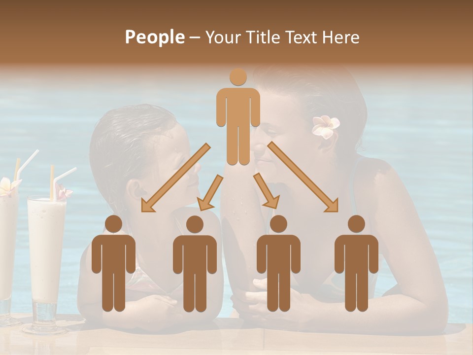Pool Service Logos PowerPoint Template