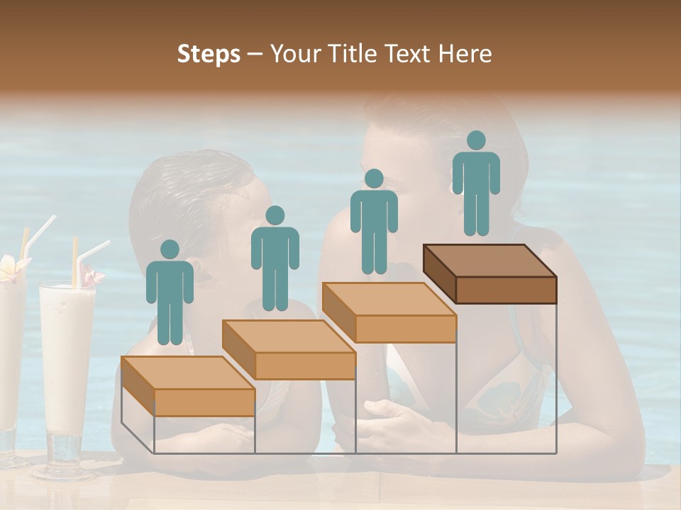 Pool Service Logos PowerPoint Template