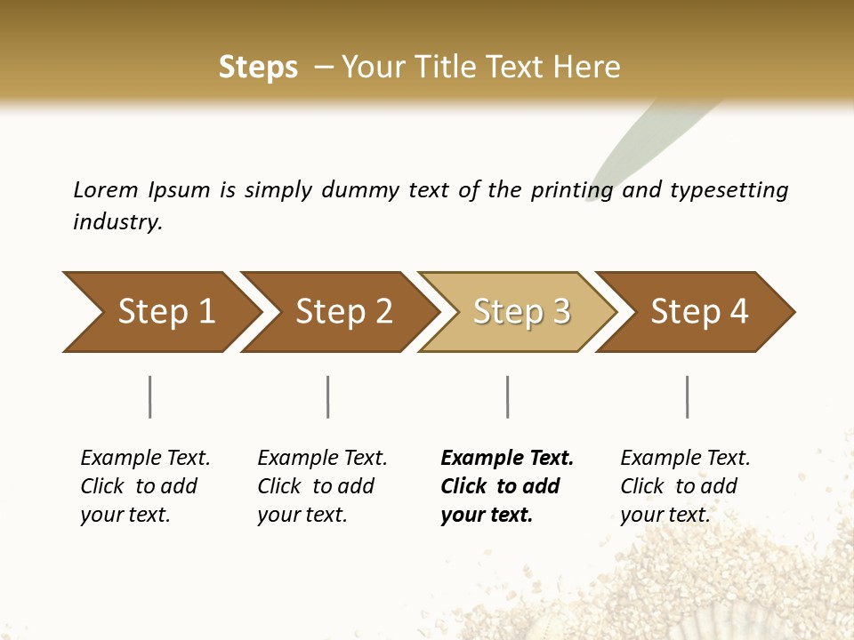 Lounge Del Mar PowerPoint Template