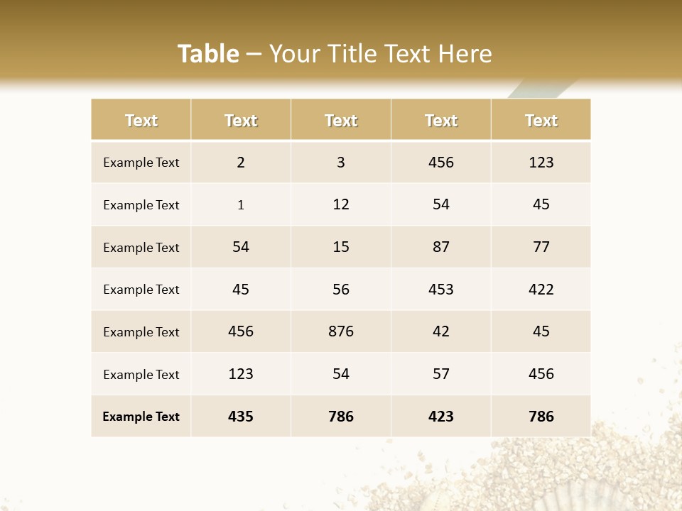 Lounge Del Mar PowerPoint Template