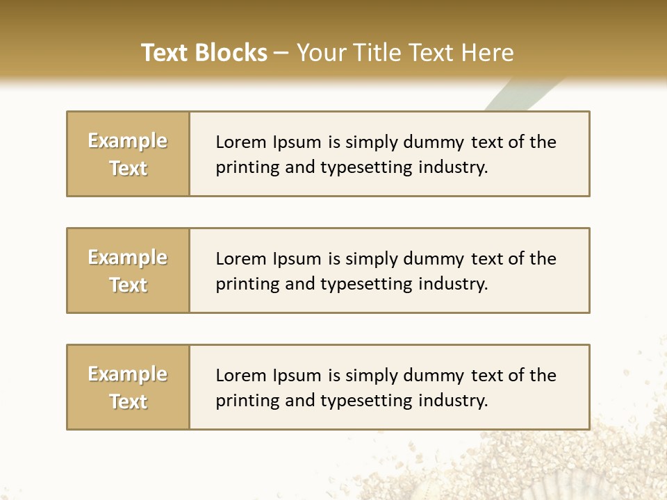 Lounge Del Mar PowerPoint Template