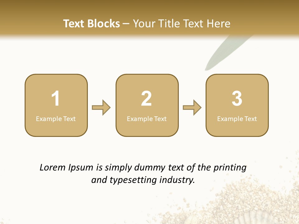 Lounge Del Mar PowerPoint Template