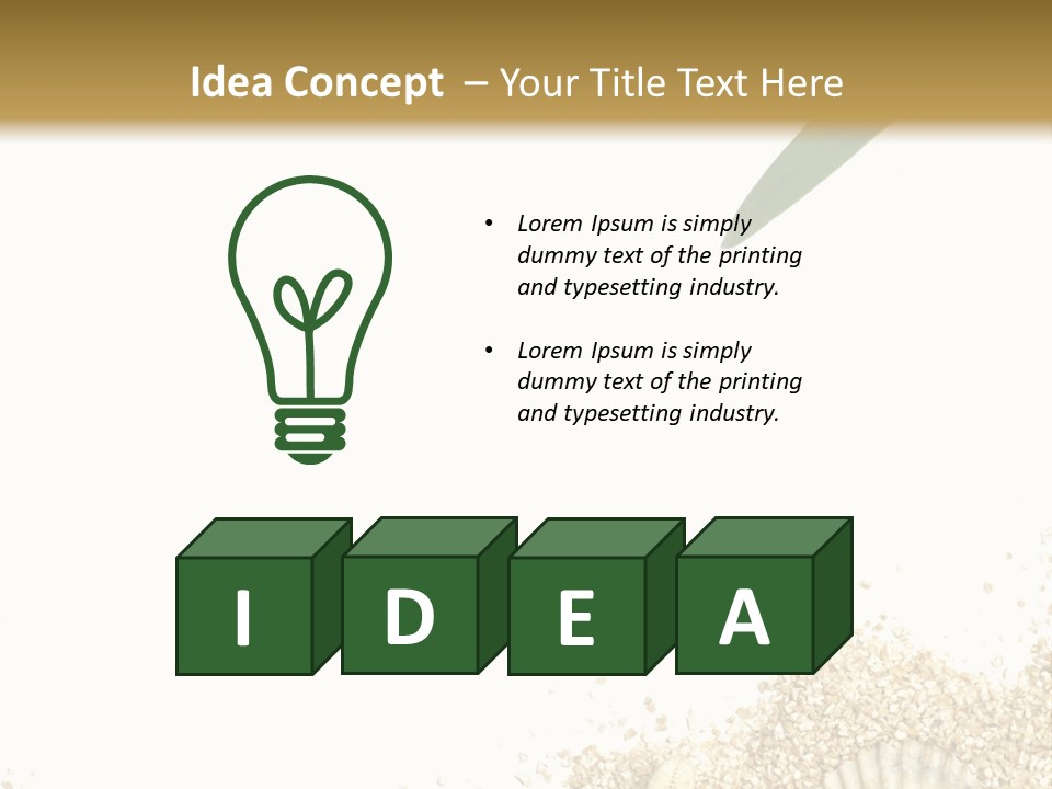 Lounge Del Mar PowerPoint Template