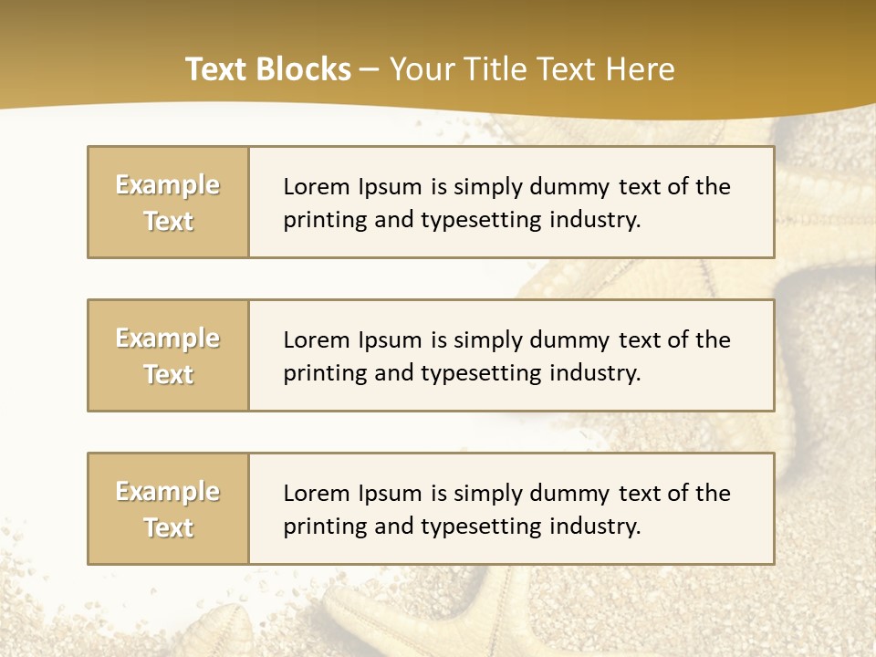 Lounge Del Mar PowerPoint Template