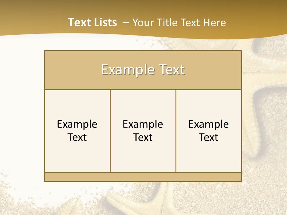 Lounge Del Mar PowerPoint Template