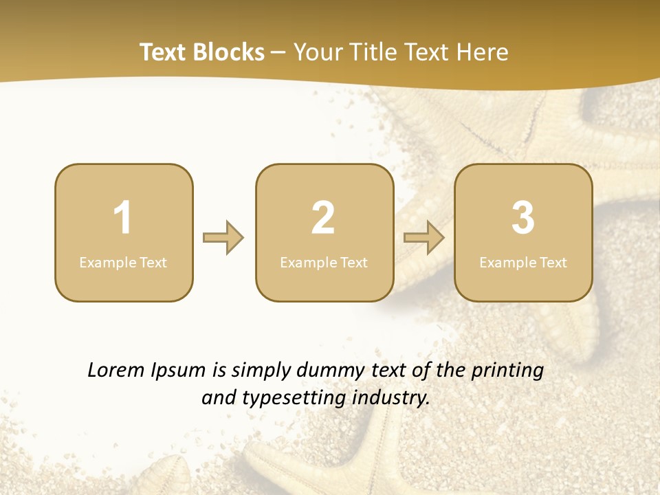 Lounge Del Mar PowerPoint Template