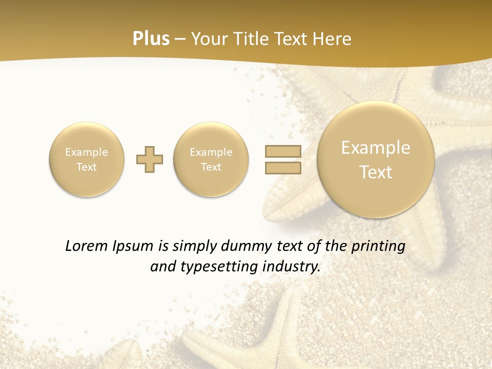 Lounge Del Mar PowerPoint Template