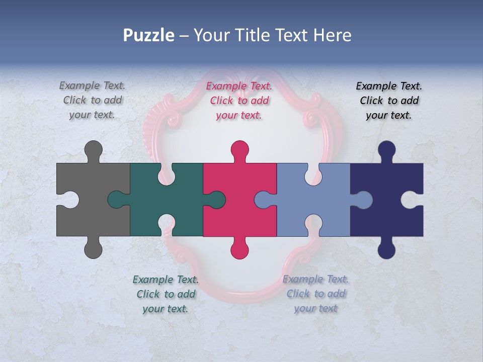 Frame On The Wall PowerPoint Template