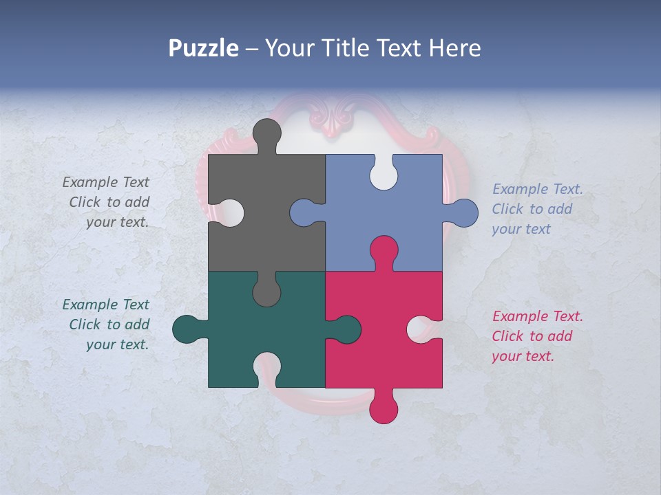 Frame On The Wall PowerPoint Template