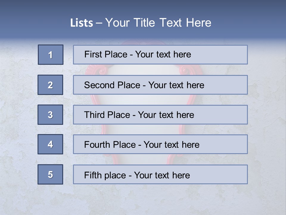 Frame On The Wall PowerPoint Template