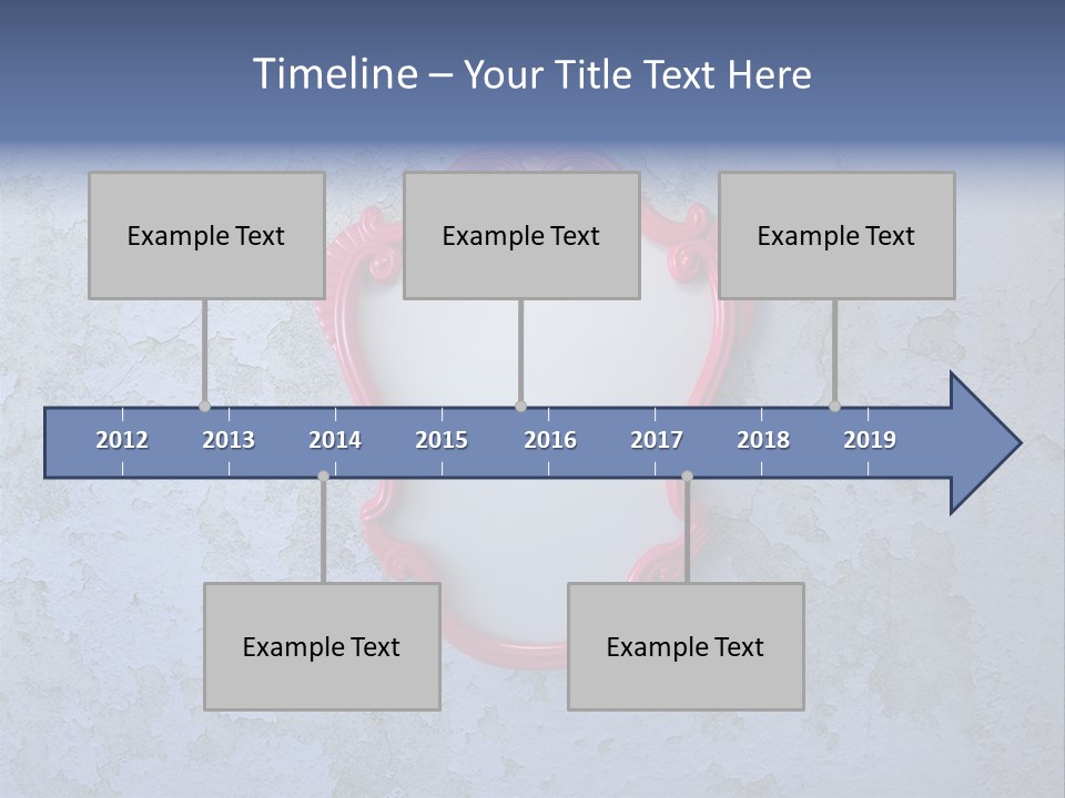 Frame On The Wall PowerPoint Template