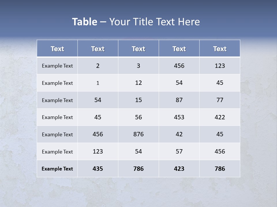 Frame On The Wall PowerPoint Template