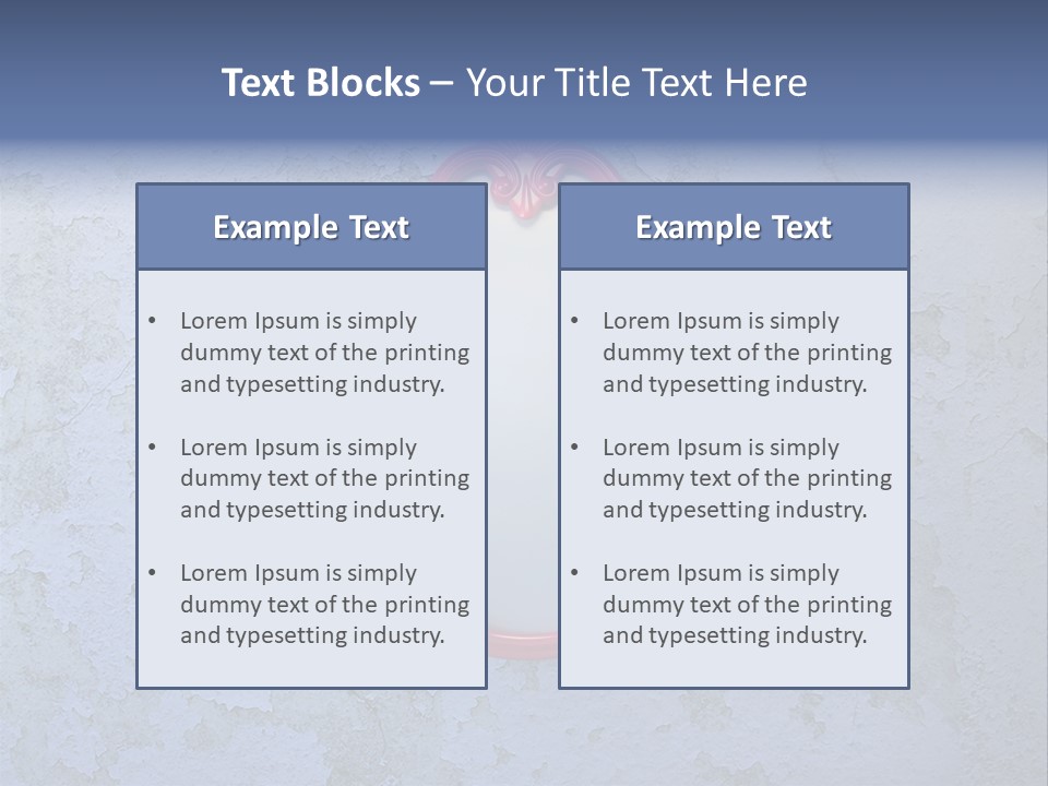 Frame On The Wall PowerPoint Template