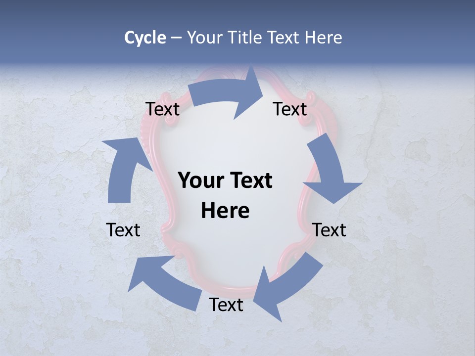 Frame On The Wall PowerPoint Template
