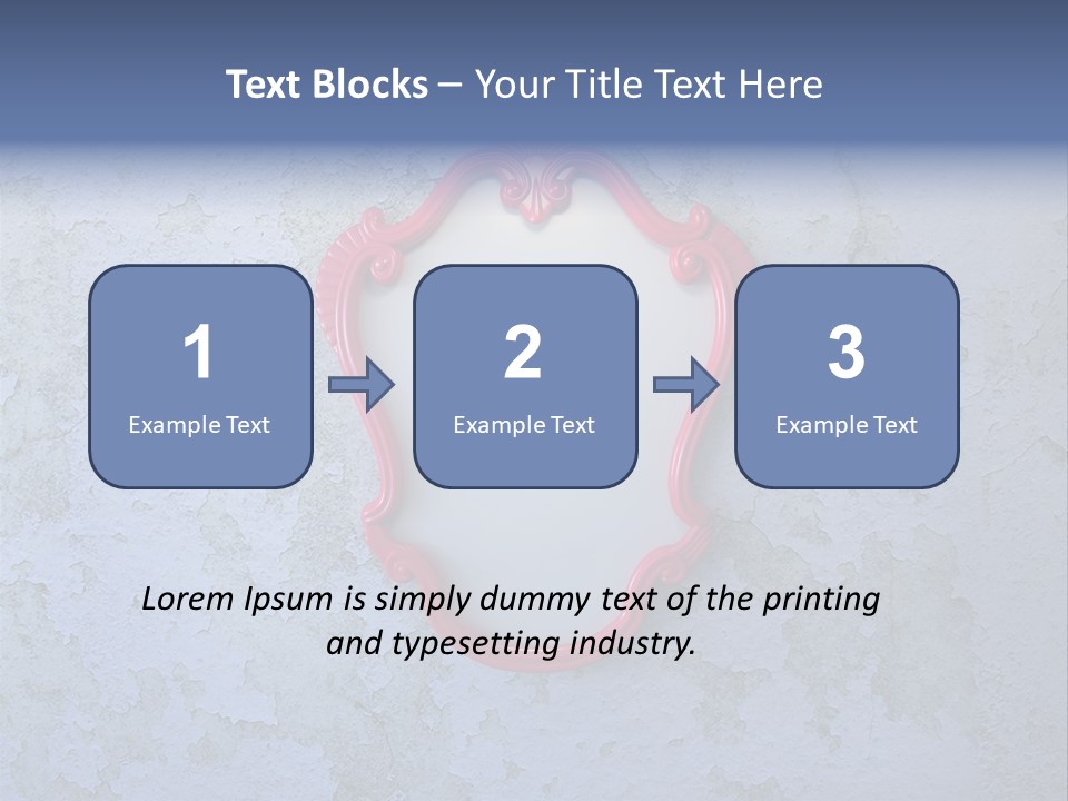 Frame On The Wall PowerPoint Template