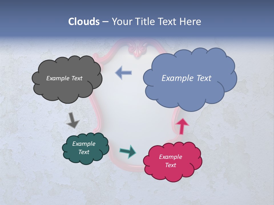 Frame On The Wall PowerPoint Template