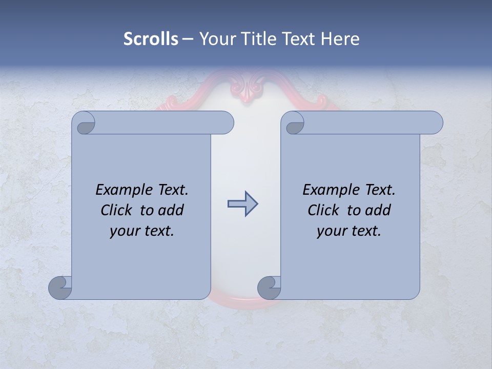 Frame On The Wall PowerPoint Template