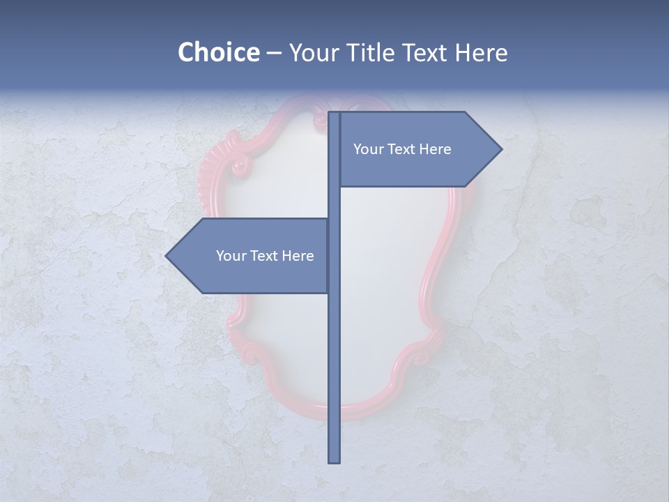 Frame On The Wall PowerPoint Template