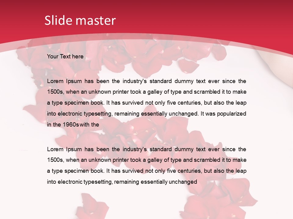 Girl Makeup Elegance PowerPoint Template