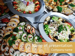 Catering Food PowerPoint Template