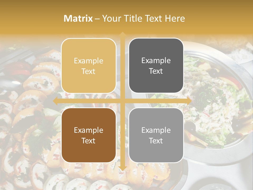 Catering Food PowerPoint Template