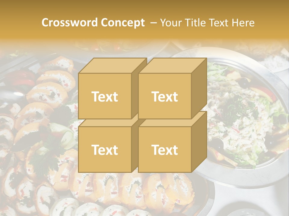 Catering Food PowerPoint Template