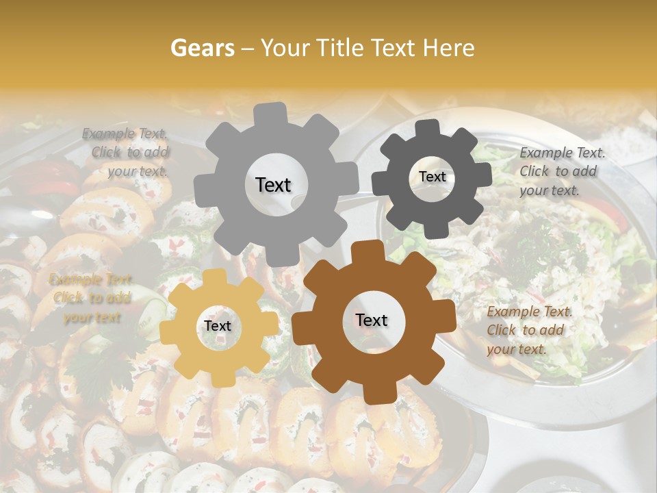 Catering Food PowerPoint Template