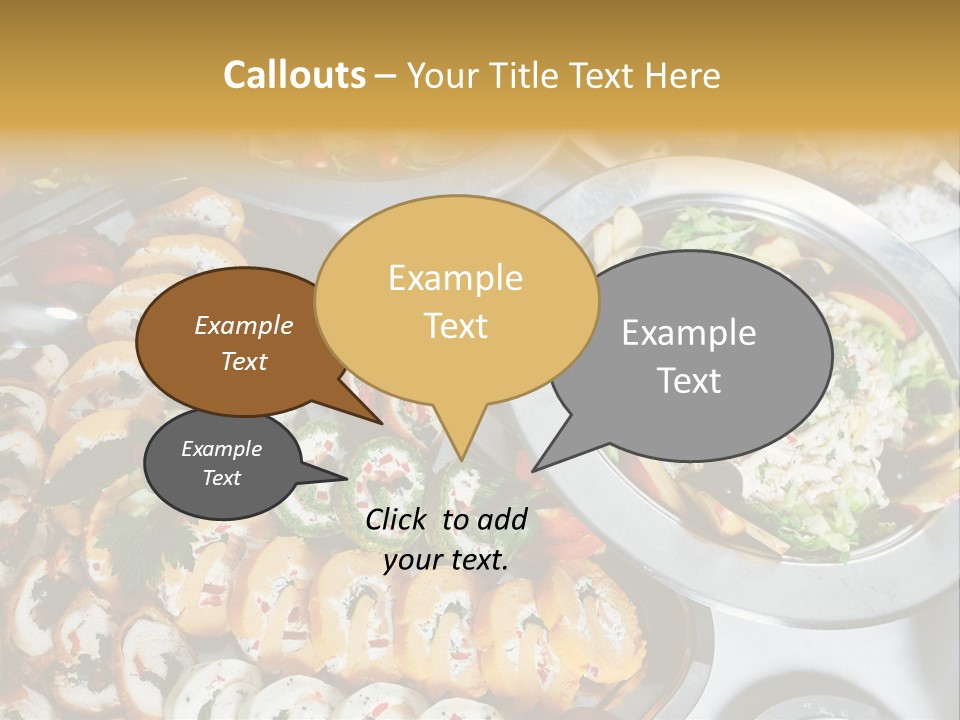 Catering Food PowerPoint Template