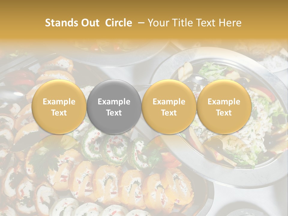 Catering Food PowerPoint Template