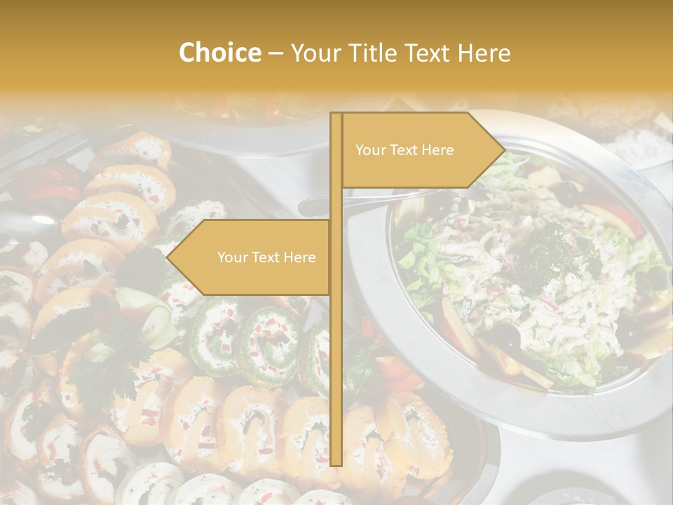 Catering Food PowerPoint Template