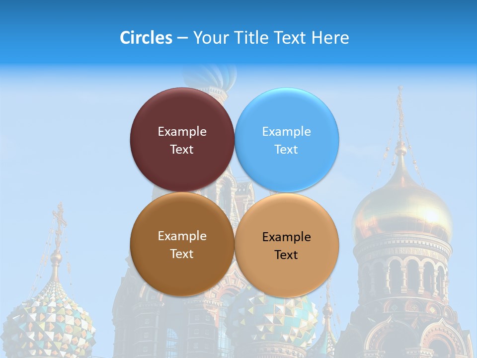 St Petersburg Russia PowerPoint Template