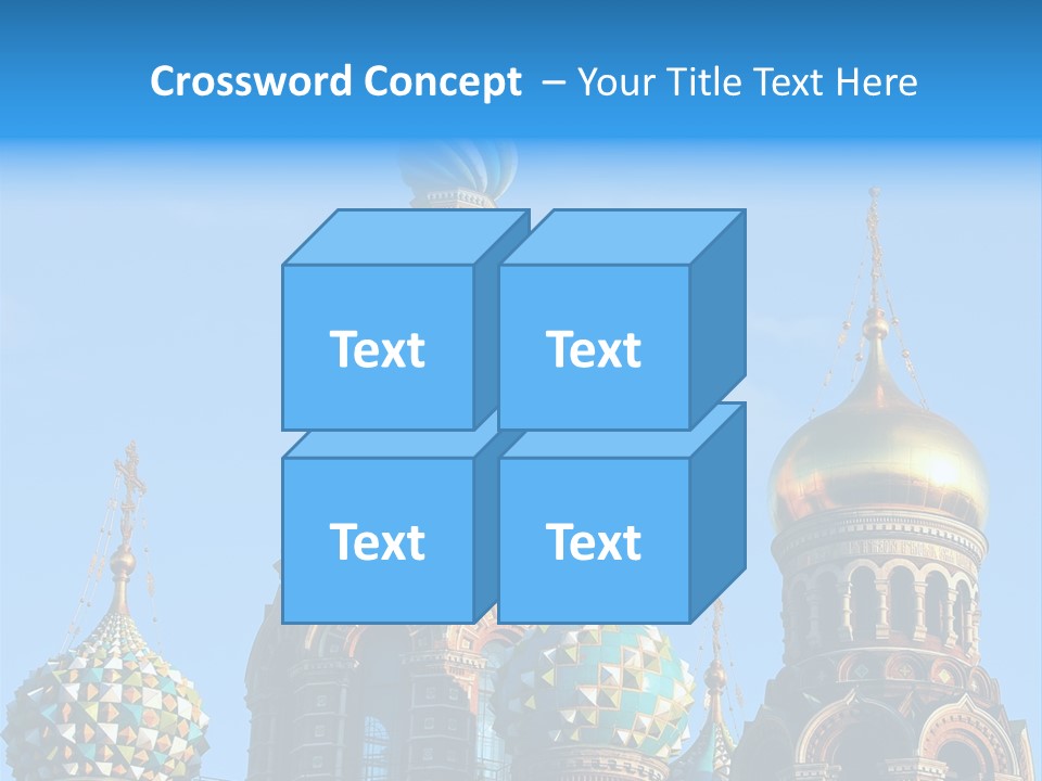St Petersburg Russia PowerPoint Template