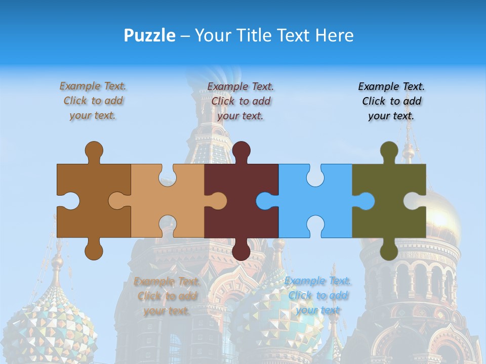 St Petersburg Russia PowerPoint Template