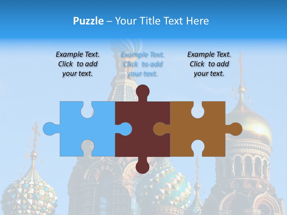 St Petersburg Russia PowerPoint Template