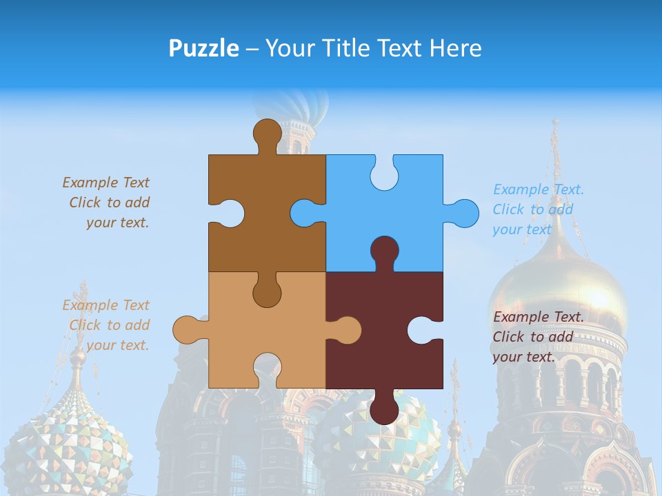 St Petersburg Russia PowerPoint Template