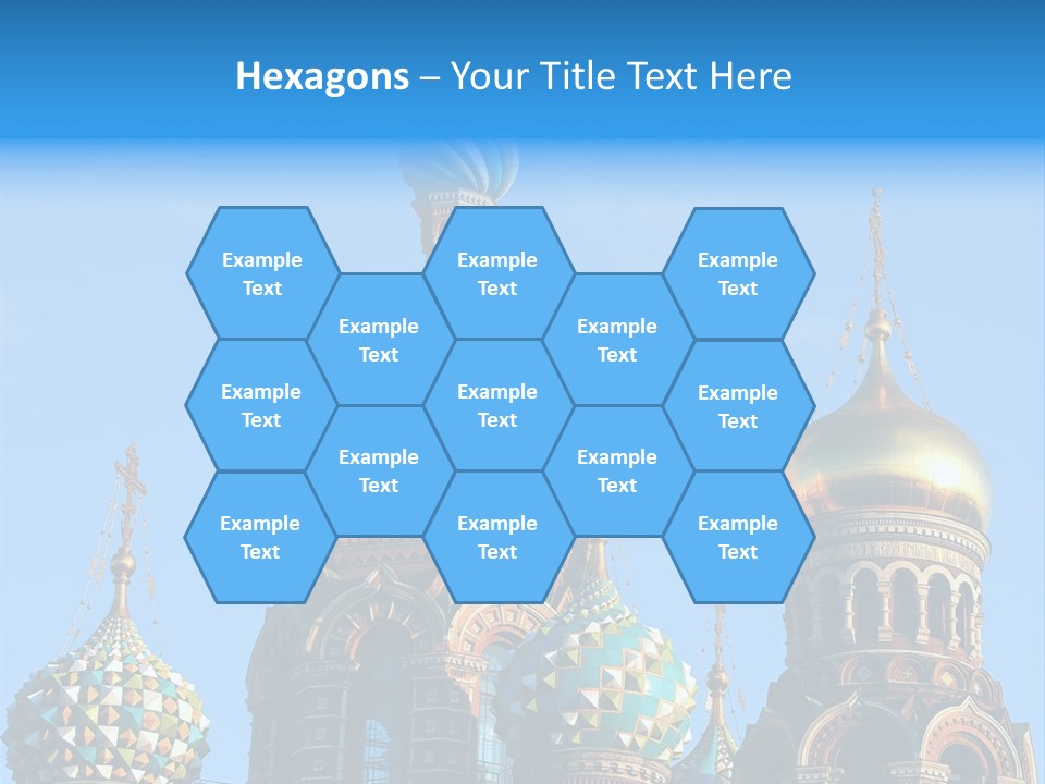 St Petersburg Russia PowerPoint Template