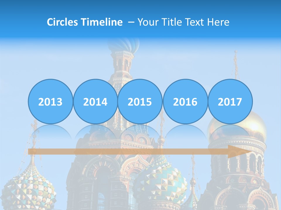 St Petersburg Russia PowerPoint Template