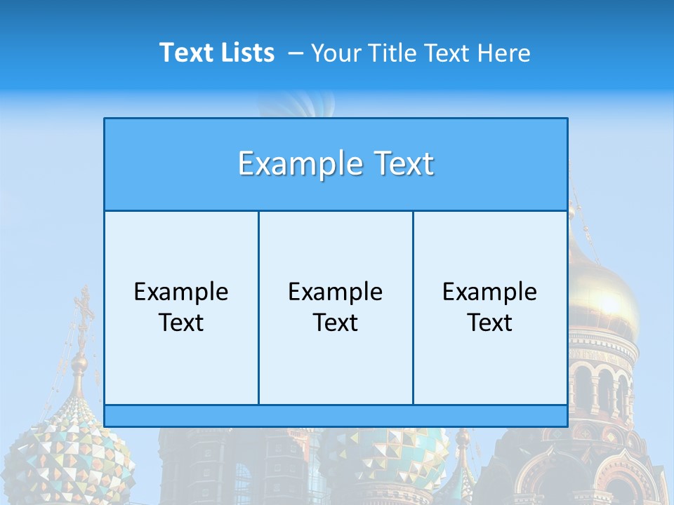 St Petersburg Russia PowerPoint Template